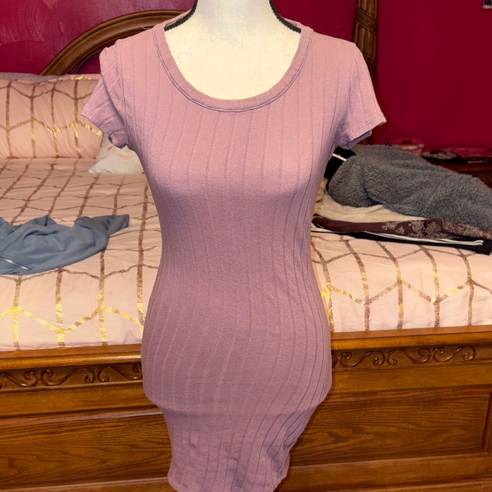 Charlotte Russe Mauve Mini Dress
